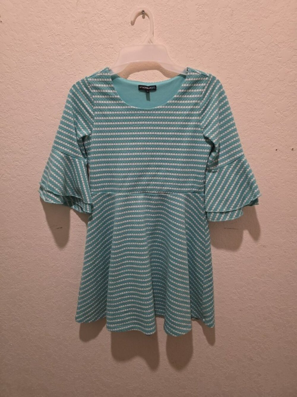 My Michelle Girls Teal Size 12 Dress